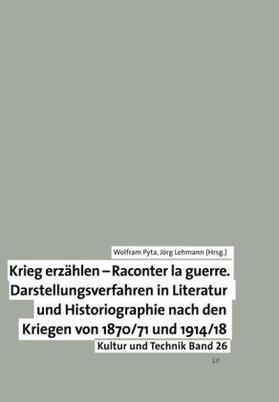 Pyta / Lehmann |  Krieg erzählen - Raconter la guerre | Buch |  Sack Fachmedien