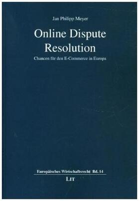 Meyer |  Online Dispute Resolution | Buch |  Sack Fachmedien