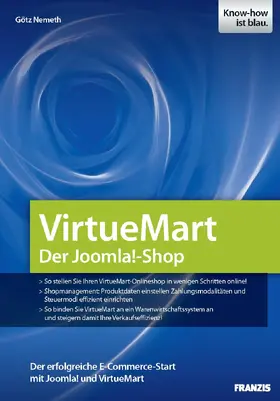 Nemeth |  VirtueMart - Der Joomla!-Shop | eBook | Sack Fachmedien