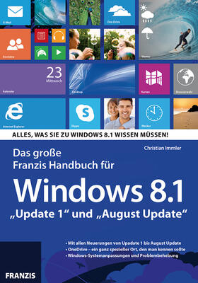 Immler |  Das Große Franzis Handbuch für Windows 8.1  | eBook | Sack Fachmedien