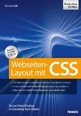 Gull |  Webseiten-Layout mit CSS | eBook | Sack Fachmedien