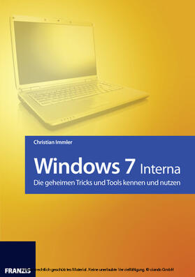 Immler |  Windows 7 - Interna | eBook | Sack Fachmedien