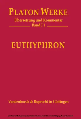 Forschner / Platon |  Euthyphron | eBook | Sack Fachmedien