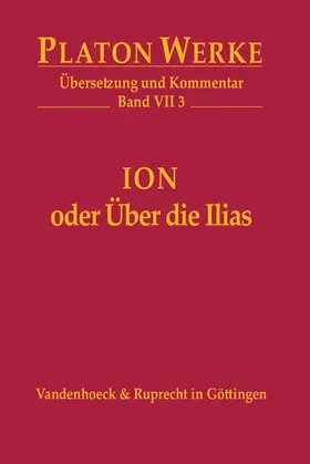 Platon / Heitsch |  Ion oder Über die Ilias | eBook | Sack Fachmedien