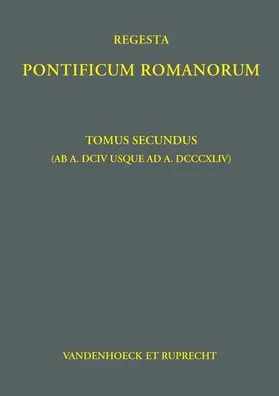 Jaffé / Herbers |  Regesta Pontificum Romanorum | eBook | Sack Fachmedien