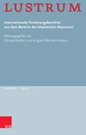 Deufert / Männlein-Robert | Lustrum Band 62 - 2020 | E-Book | sack.de