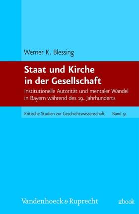 Blessing |  Staat und Kirche in der Gesellschaft | eBook | Sack Fachmedien