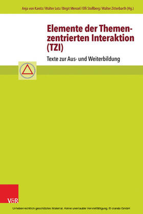 von Kanitz / Zitterbarth / Menzel |  Elemente der Themenzentrierten Interaktion (TZI) | eBook | Sack Fachmedien