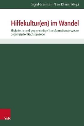Graumann / Klinnert |  Hilfekultur(en) im Wandel | eBook | Sack Fachmedien