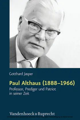 Jasper |  Paul Althaus (1888–1966) | eBook | Sack Fachmedien