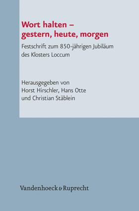 Otte / Stäblein / Hirschler |  Wort halten – gestern, heute, morgen | eBook | Sack Fachmedien