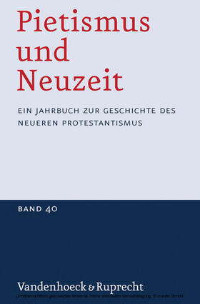 Sträter | Pietismus und Neuzeit Band 40 - 2014 | E-Book | sack.de