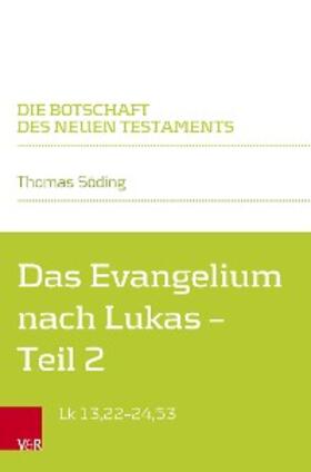 Söding / Klaiber |  Das Evangelium nach Lukas | eBook | Sack Fachmedien