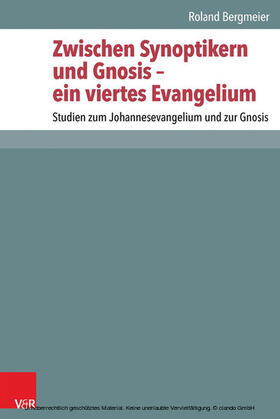 Bergmeier |  Zwischen Synoptikern und Gnosis – ein viertes Evangelium | eBook | Sack Fachmedien
