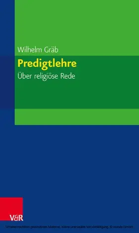 Gräb |  Predigtlehre | eBook | Sack Fachmedien