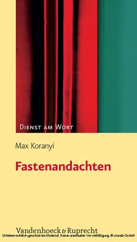 Koranyi |  Fastenandachten | eBook | Sack Fachmedien