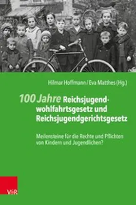 Hoffmann / Matthes |  100 Jahre Reichsjugendwohlfahrtsgesetz und Reichsjugendgerichtsgesetz | eBook | Sack Fachmedien