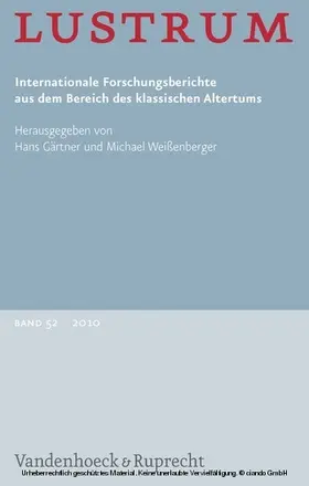 Gärtner / Gruber / Weißenberger |  Lustrum Band 52 – 2010 | eBook | Sack Fachmedien