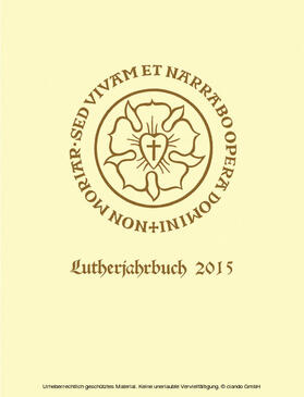 Spehr |  Lutherjahrbuch 82. Jahrgang 2015 | eBook | Sack Fachmedien