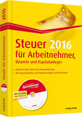 Dittmann / Haderer / Happe | Steuer 2016 für Arbeitnehmer,  Beamte und Kapitalanleger | Buch | 978-3-648-07045-1 | sack.de