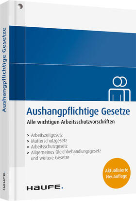  Aushangpflichtige Gesetze | Buch |  Sack Fachmedien