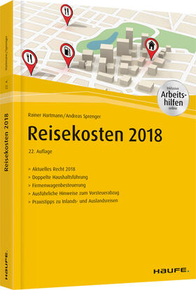 Hartmann / Sprenger |  Reisekosten 2018 - inkl. Arbeitshilfen online | Buch |  Sack Fachmedien