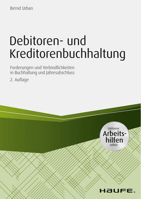 Urban |  Debitoren- und Kreditorenbuchhaltung - mit Arbeitshilfen online | eBook | Sack Fachmedien