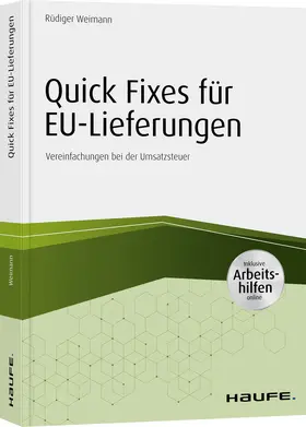 Weimann |  Quick fixes für EU-Lieferungen | Buch |  Sack Fachmedien