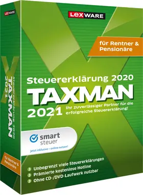  TAXMAN 2021  für Rentner & Pensionäre | Sonstiges |  Sack Fachmedien