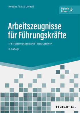 Knobbe / Leis / Umnuß | Arbeitszeugnisse für Führungskräfte | E-Book | sack.de