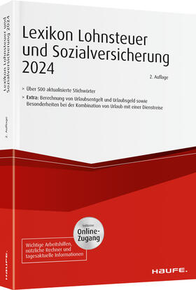  Lexikon Lohnsteuer und Sozialversicherung 2024 plus Onlinezugang | Buch |  Sack Fachmedien