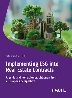 Wieduwilt |  Implementing ESG into Real Estate Contracts | eBook | Sack Fachmedien