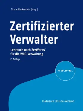 Elzer / Blankenstein |  Zertifizierter Verwalter | Buch |  Sack Fachmedien