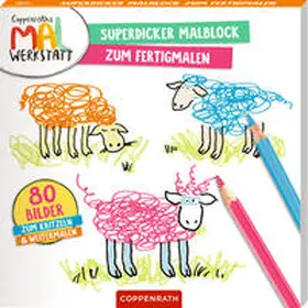  Superdicker Malblock zum Fertigmalen | Buch |  Sack Fachmedien