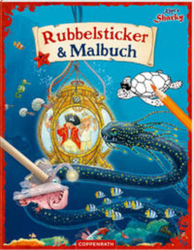 Langreuter |  Käpt'n Sharky: Rubbelsticker & Malbuch | Buch |  Sack Fachmedien