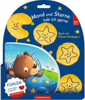 Kraushaar |  Mond und Sterne hab ich gerne (Buch mit Plüsch-Anhängern) | Buch |  Sack Fachmedien