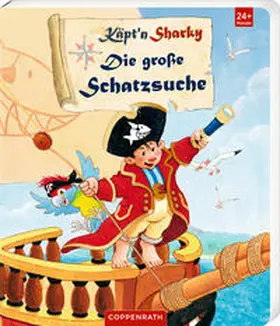 Langreuter |  Käpt'n Sharky - Die große Schatzsuche (Pappbilderbuch) | Buch |  Sack Fachmedien