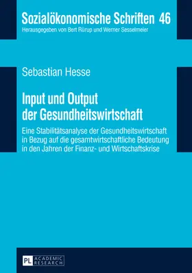 Hesse |  Input und Output der Gesundheitswirtschaft | eBook | Sack Fachmedien