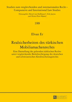 Er |  Realsicherheiten des türkischen Mobiliarsachenrechts | eBook | Sack Fachmedien