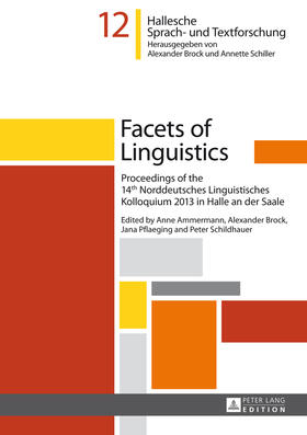 Brock / Ammermann / Schildhauer |  Facets of Linguistics | eBook | Sack Fachmedien