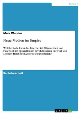 Wunder |  Neue Medien im Empire | Buch |  Sack Fachmedien