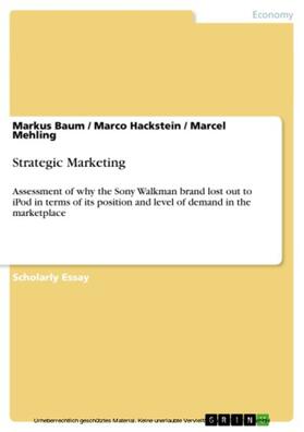 Baum / Hackstein / Mehling |  Strategic Marketing | eBook | Sack Fachmedien