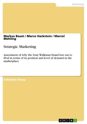 Baum / Hackstein / Mehling |  Strategic Marketing | Buch |  Sack Fachmedien