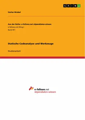 Wrobel |  Statische Codeanalyse und Werkzeuge | eBook | Sack Fachmedien