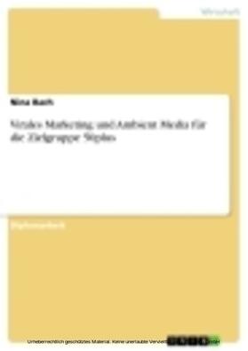 Bach |  Virales Marketing und Ambient Media für die Zielgruppe 50plus | eBook | Sack Fachmedien