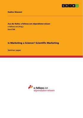 Ghanawi |  Is Marketing a Science? Scientific Marketing | eBook | Sack Fachmedien