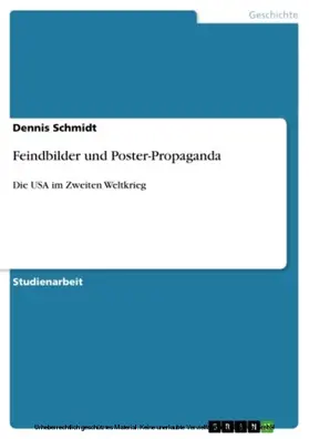 Schmidt | Feindbilder und Poster-Propaganda | E-Book | sack.de