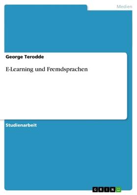 Terodde |  E-Learning und Fremdsprachen | Buch |  Sack Fachmedien