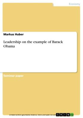 Huber |  Leadership on the example of Barack Obama | eBook | Sack Fachmedien