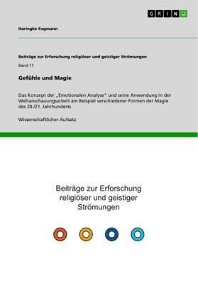 Fugmann |  Gefühle und Magie | Buch |  Sack Fachmedien